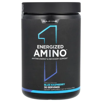 Energized Amino, Blue Raspberry, 9.52 oz (270 g)