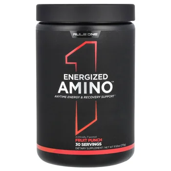 Energized Amino, Fruit Punch, 9.52 oz (270 g)