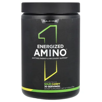 Energized Amino, Sour Candy, 9.52 oz (270 g)