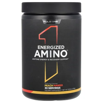 Energized Amino, Peach Mango, 9.52 oz (270 g)