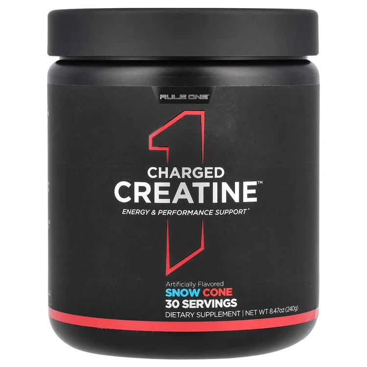 Charged Creatine, Snow Cone, 8.47 oz (240 g) image 1