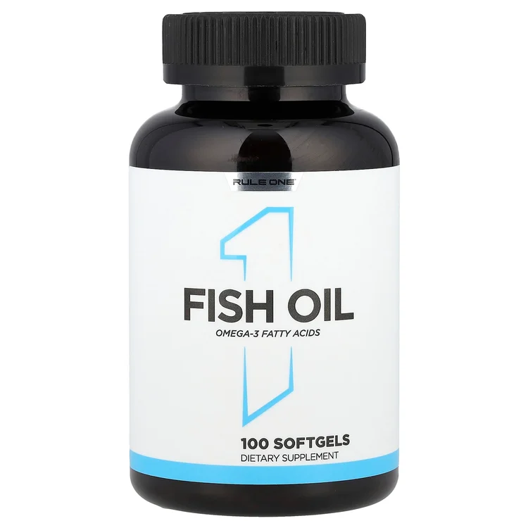 Fish Oil, 1 g, 100 Softgels image 1