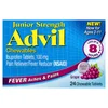 Junior Strength, Ibuprofen Tablets, Ages 2-11, Grape, 100 mg, 24 Chewable Tablets image 1