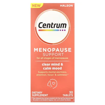 Menopause Support, Clear Mind & Calm Mood, 30 Tablets