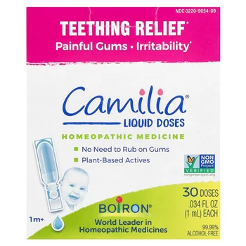 Camilia®, Teething Relief, 1 Month+, 30 Doses, 0.034 fl oz (1 ml) Each