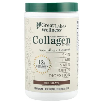 Grass-Fed Bovine Collagen Peptides, Chocolate, 10 oz (284 g)