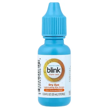 Blink® Triple Care, Dry Eye, Lubricating Eye Drops, 0.34 fl oz (10 ml)