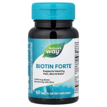 Biotin Forte® with Zinc, 60 Tablets
