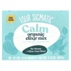 Calm, Organic Elixir Mix With Reishi Mushroom & Tulsi, Caffeine Free, 20 Packets, 0.1 oz (3 g) Each