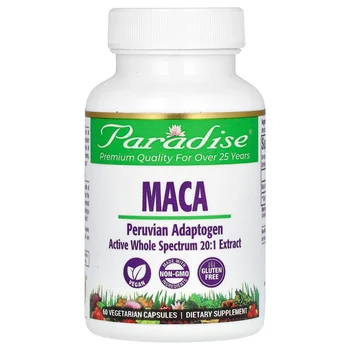 Maca, 60 Vegetarian Capsules (250 mg per Capsule)