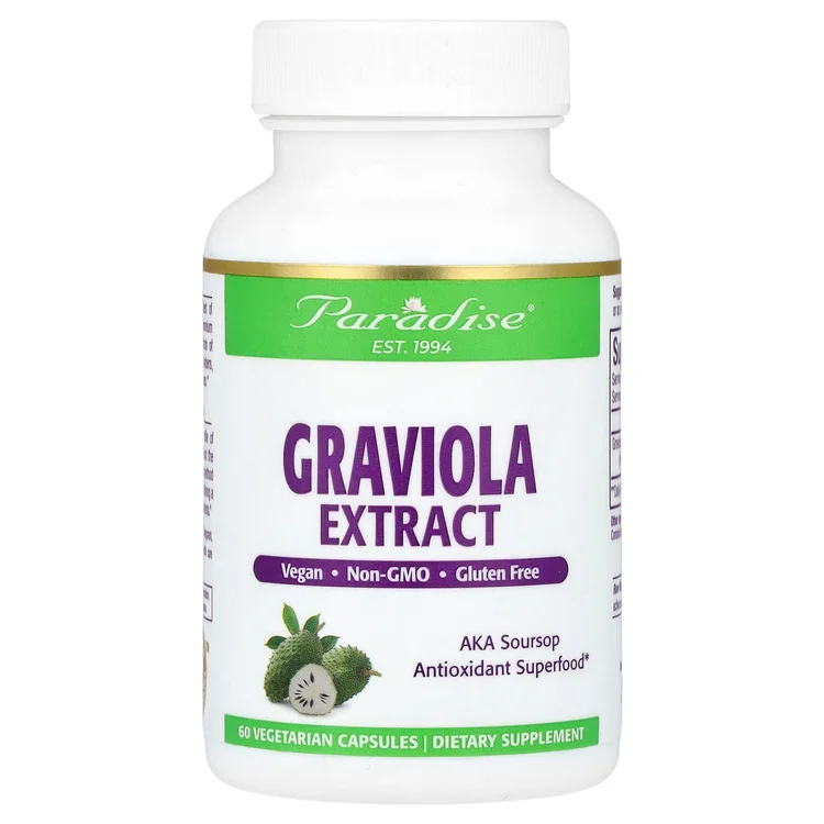 Graviola Extract, 250 mg, 60 Vegetarian Capsules image 1