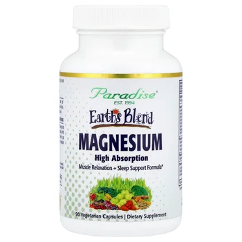Earth's Blend, Magnesium, 90 Vegetarian Capsules