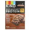 Breakfast Protein Bars, Dark Chocolate Cocoa, 6 Packs, 1.76 oz (50 g) Each
