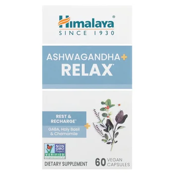 Ashwagandha + Relax, 60 Vegan Capsules