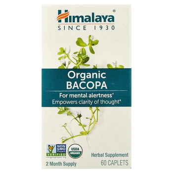 Organic Bacopa, 60 Caplets
