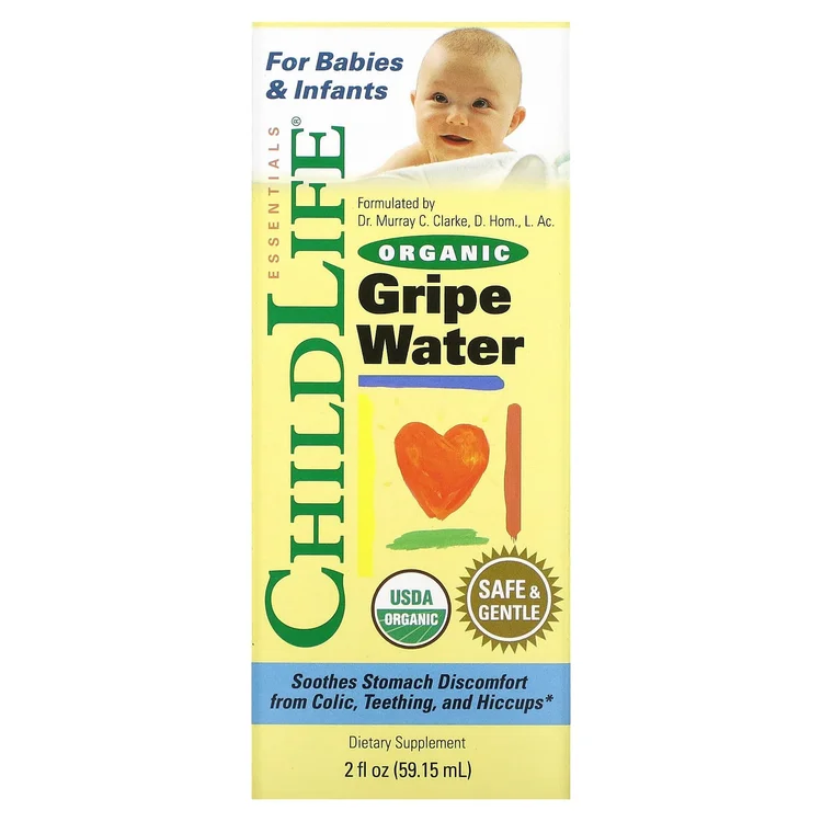 Organic Gripe Water, 2 fl oz (59.15 ml) image 1