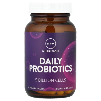 Daily Probiotics, 5 Billion Cells, 30 Vegan Capsules