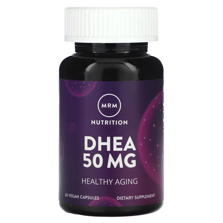 DHEA, 50 mg, 60 Vegan Capsules image 1