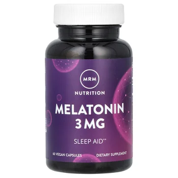 Melatonin, 3 mg, 60 Vegan Capsules