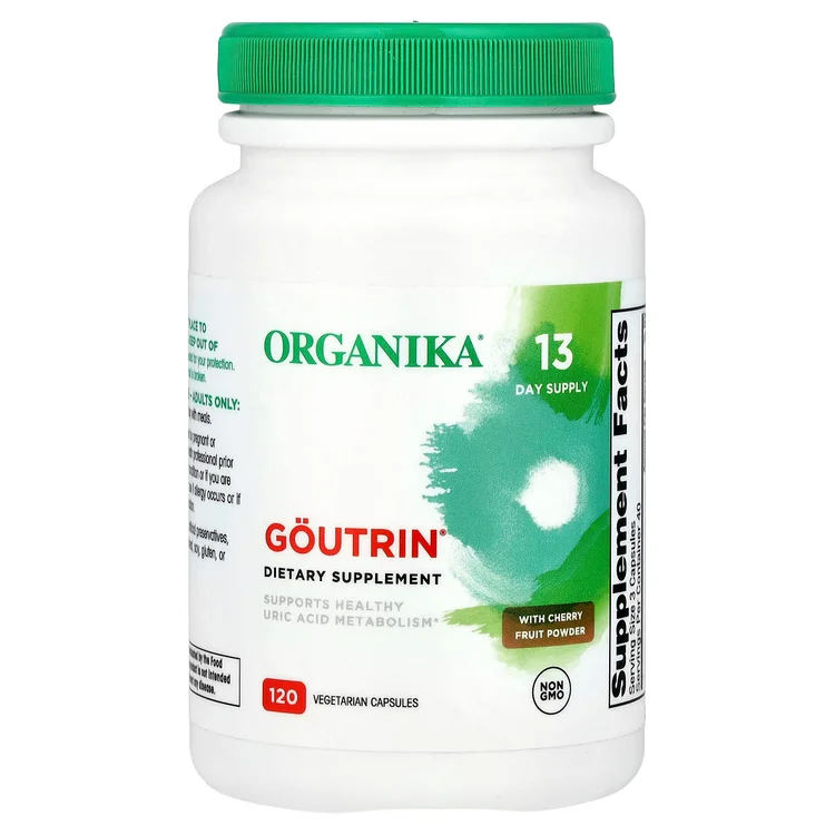 Goutrin® with Cherry Fruit Powder, 120 Vegetarian Capsules image 1