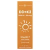 D3 + K2 Liquid Drops, Unflavored, 2 fl oz (60 ml)