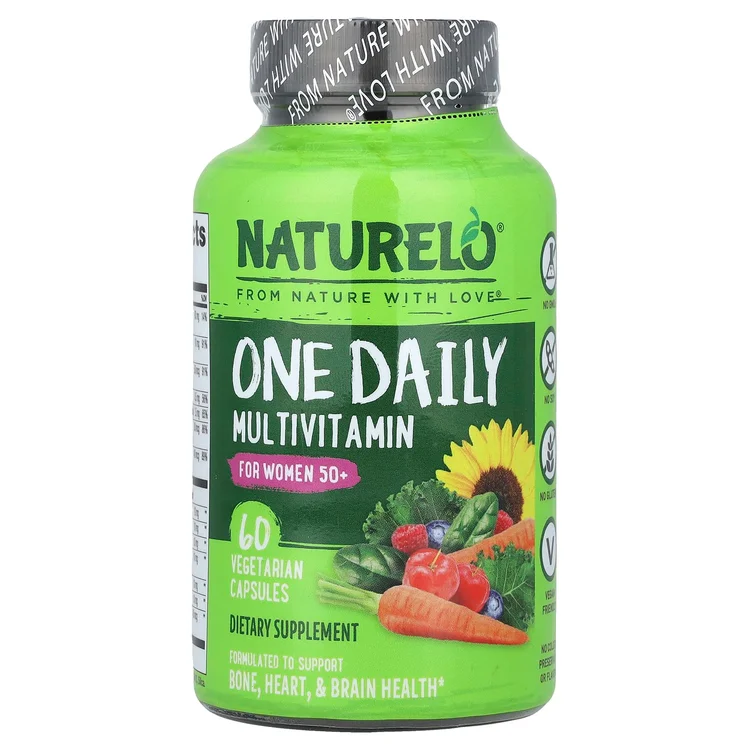 One Daily Multivitamin, For Women 50+, 60 Vegetarian Capsules image 1