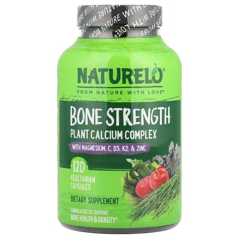 Bone Strength, Plant Calcium Complex, 120 Vegetarian Capsules