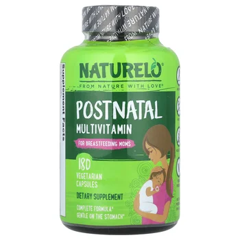Postnatal Multivitamin for Breastfeeding Moms, 180 Vegetarian Capsules