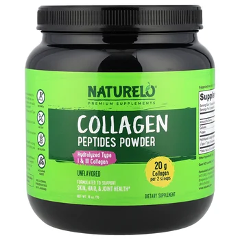 Collagen Peptides Powder, Unflavored, 1 lb (16 oz)