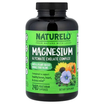 Magnesium Glycinate Chelate Complex, 240 Vegetarian Capsules