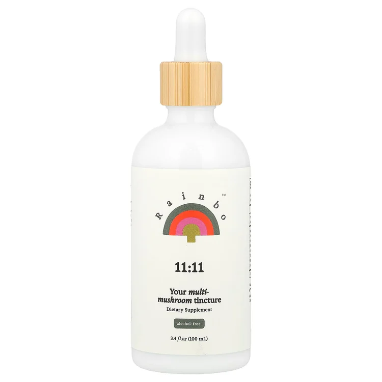 11:11 Multi-Mushroom Tincture, Alcohol-Free, 3.4 fl oz (100 ml) image 1