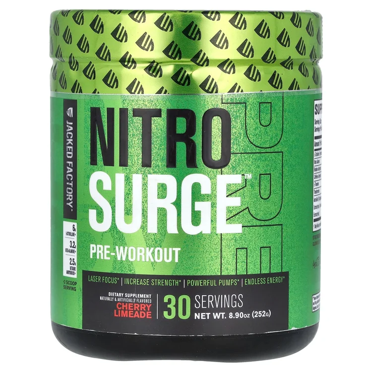 Nitro Surge, Pre-Workout, Cherry Limeade, 8.9 oz (252 g) image 1
