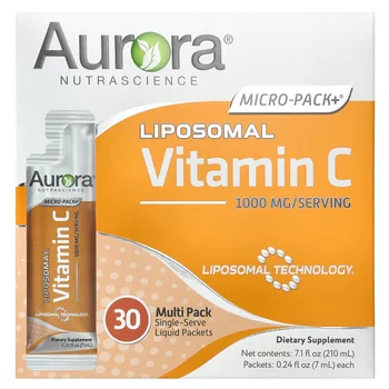 Micro-Pack+®, Liposomal Vitamin C, 30 Packets, 0.24 fl oz (7 ml) Each