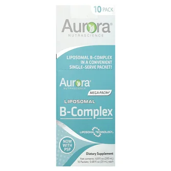 Liposomal B-Complex, 10 Packets, 0.68 fl oz (20 ml) Each