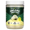 Organic Plant-Based Protein Powder, Creamy French Vanilla, 1.25 lbs (567 g) image 1