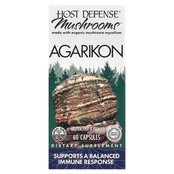 Mushrooms™, Agarikon, 60 Capsules (500 mg per Capsule)