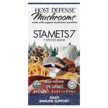 Mushrooms™, STAMETS 7®, 120 Capsules
