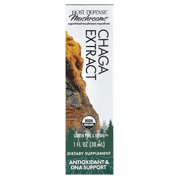 Mushrooms™, Organic Chaga Extract, 1 fl oz (30 ml)
