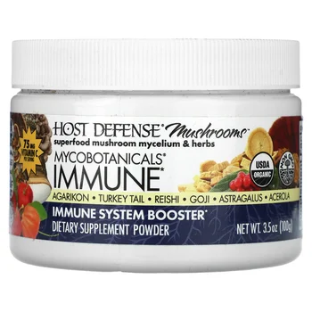 Mushrooms, Mycobotanicals, Immune, 3.5 oz (100 g)