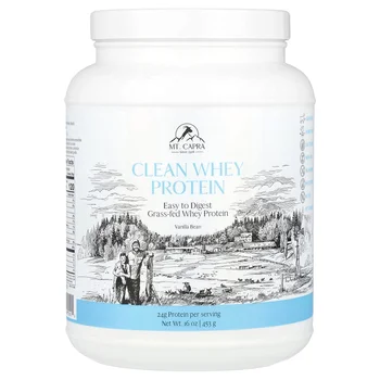 Clean Whey Protein, Vanilla Bean, 16 oz (453 g)