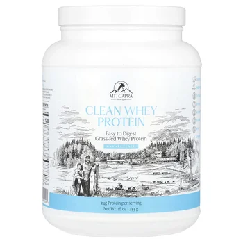 Clean Whey Protein, Unsweetened, 16 oz (453 g)