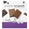 Power Crunch®, Protein Energy Bar, Triple Chocolate, 12 Bars, 1.4 oz (40 g) Each