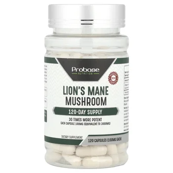Lion's Mane Mushroom, 100 mg, 120 Capsules