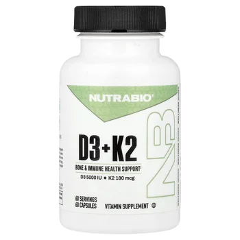 D3 + K2, 60 Capsules