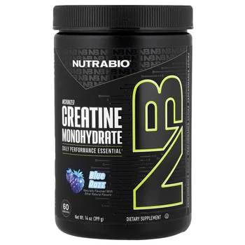 Micronized Creatine Monohydrate, Blue Razz, 14 oz (399 g)