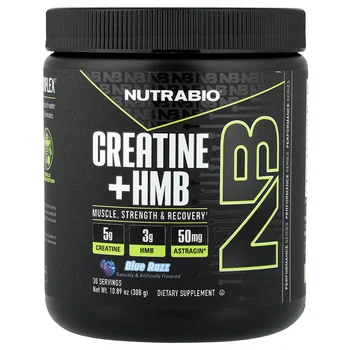 Creatine + HMB, Blue Razz, 10.89 oz (308 g)