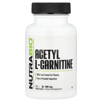 Acetyl L-Carnitine, 500 mg, 90 Veggie Capsules