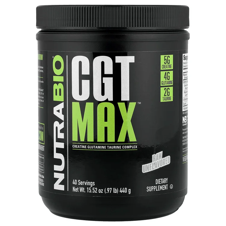 CGT MAX™, Raw Unflavored, 0.97 lb (440 g) image 1