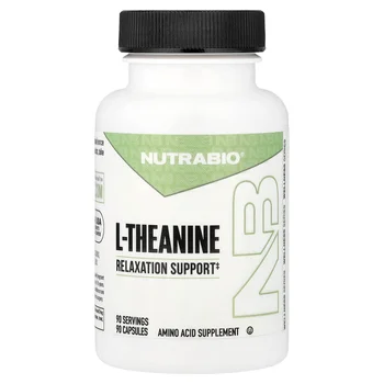 L-Theanine, 90 Capsules (200 mg per Capsule)