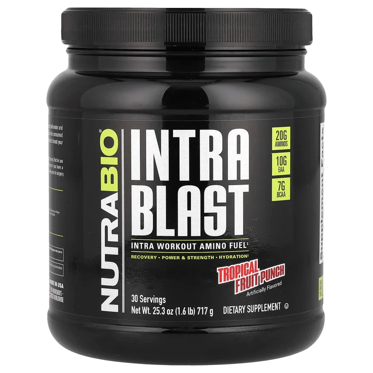 Intra Blast, Intra Workout Amino Fuel, Tropical Fruit Punch, 1.6 lb (717 g) image 1
